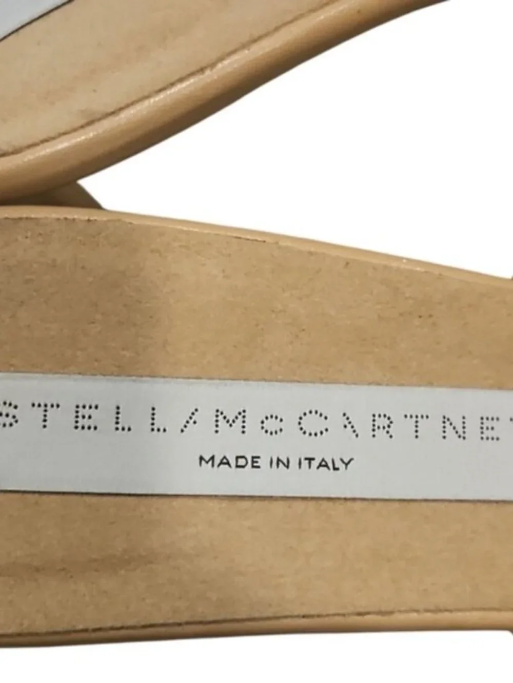 Stella McCartney SZ 37.5 Knotted Strappy Mule 2.5